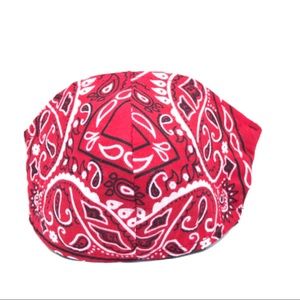 Red bandana Face Mask